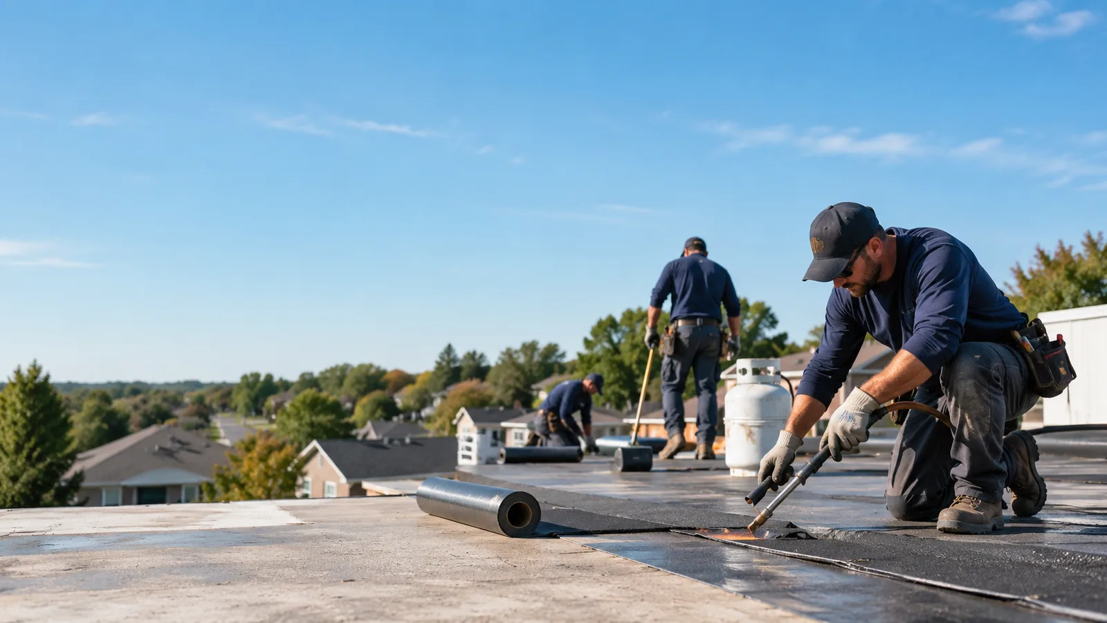 Flat Roof Leak Repair providers in Burt, MI